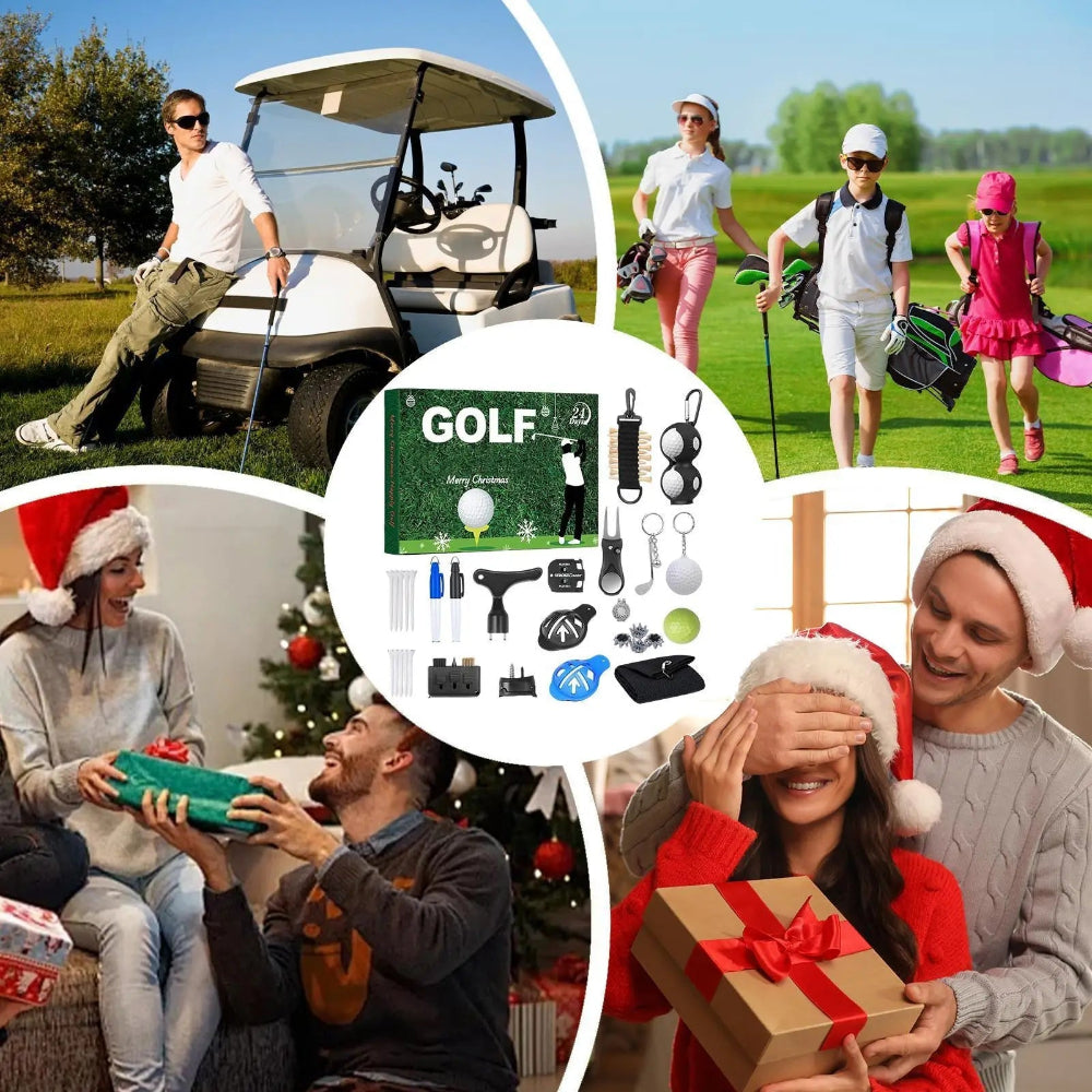 Adventskalender für Golfliebhaber | Tägliches Golfzubehör | Interaktiv 4