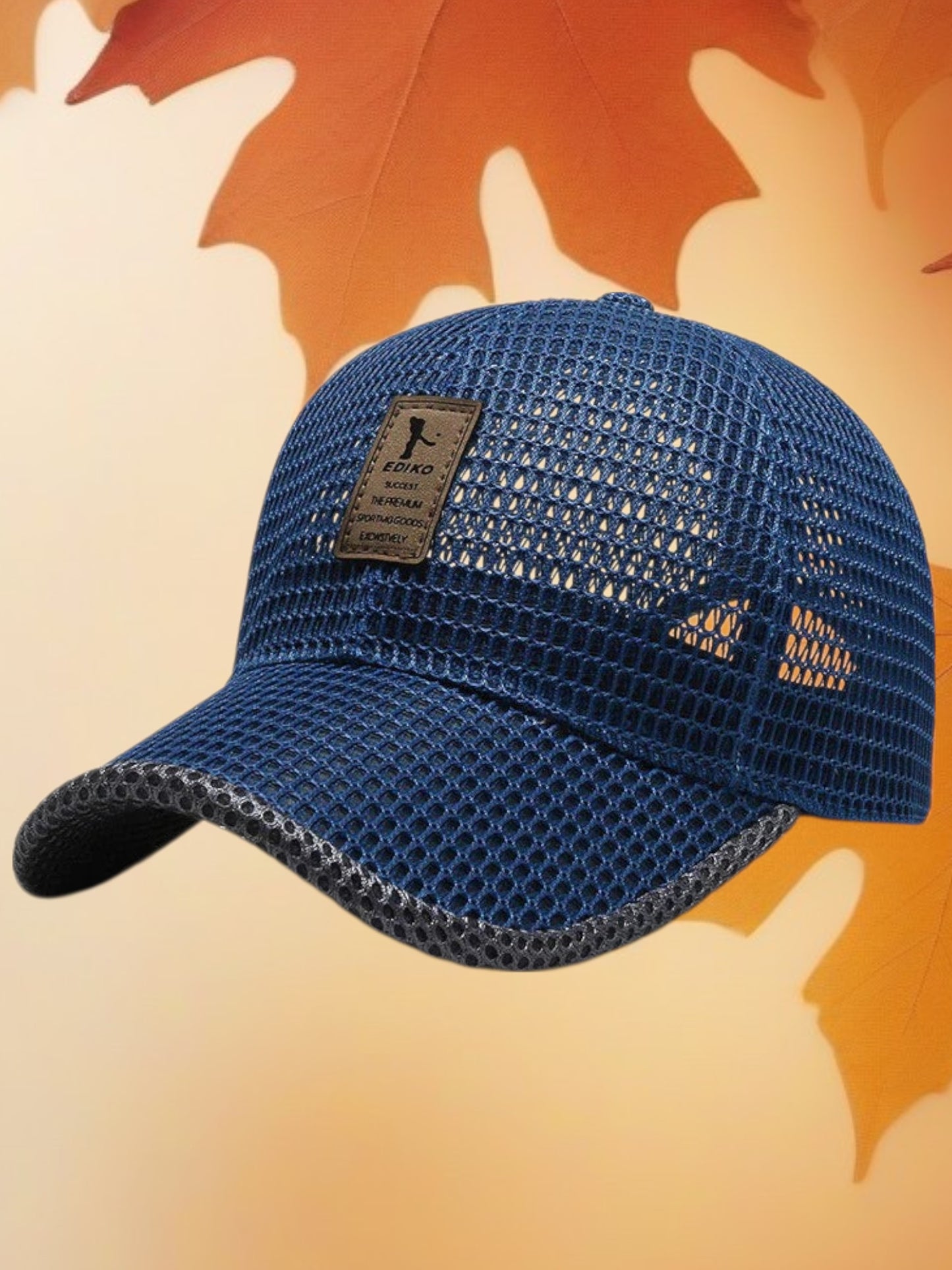 Atmungsaktive Snapback-Cap mit klassischem Design und verstellbar | Blau