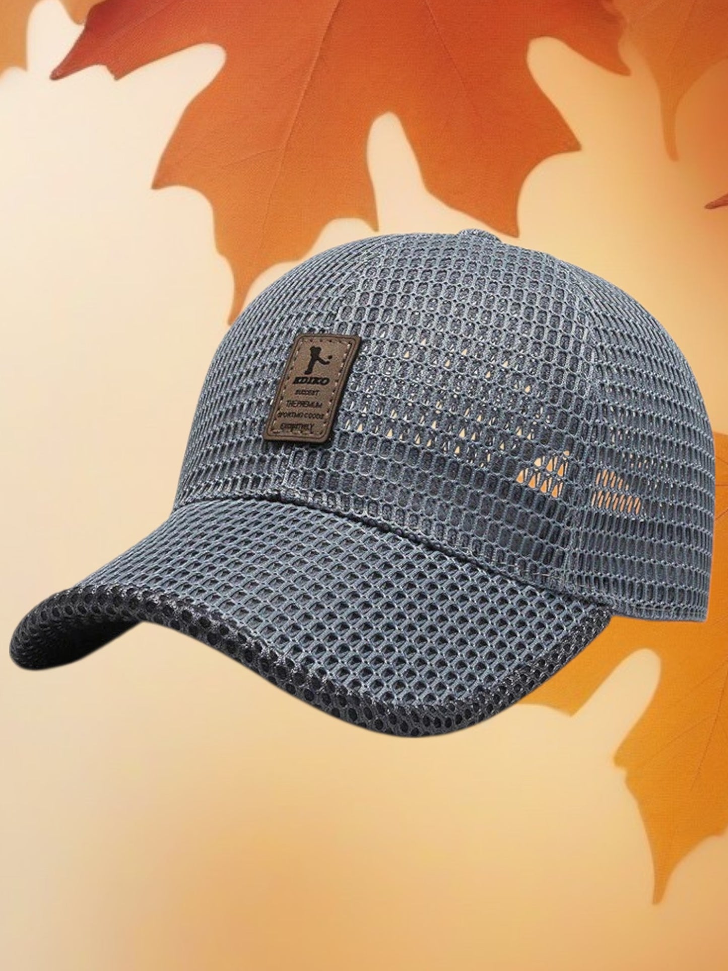 Atmungsaktive Snapback-Cap mit klassischem Design und verstellbar | Grau