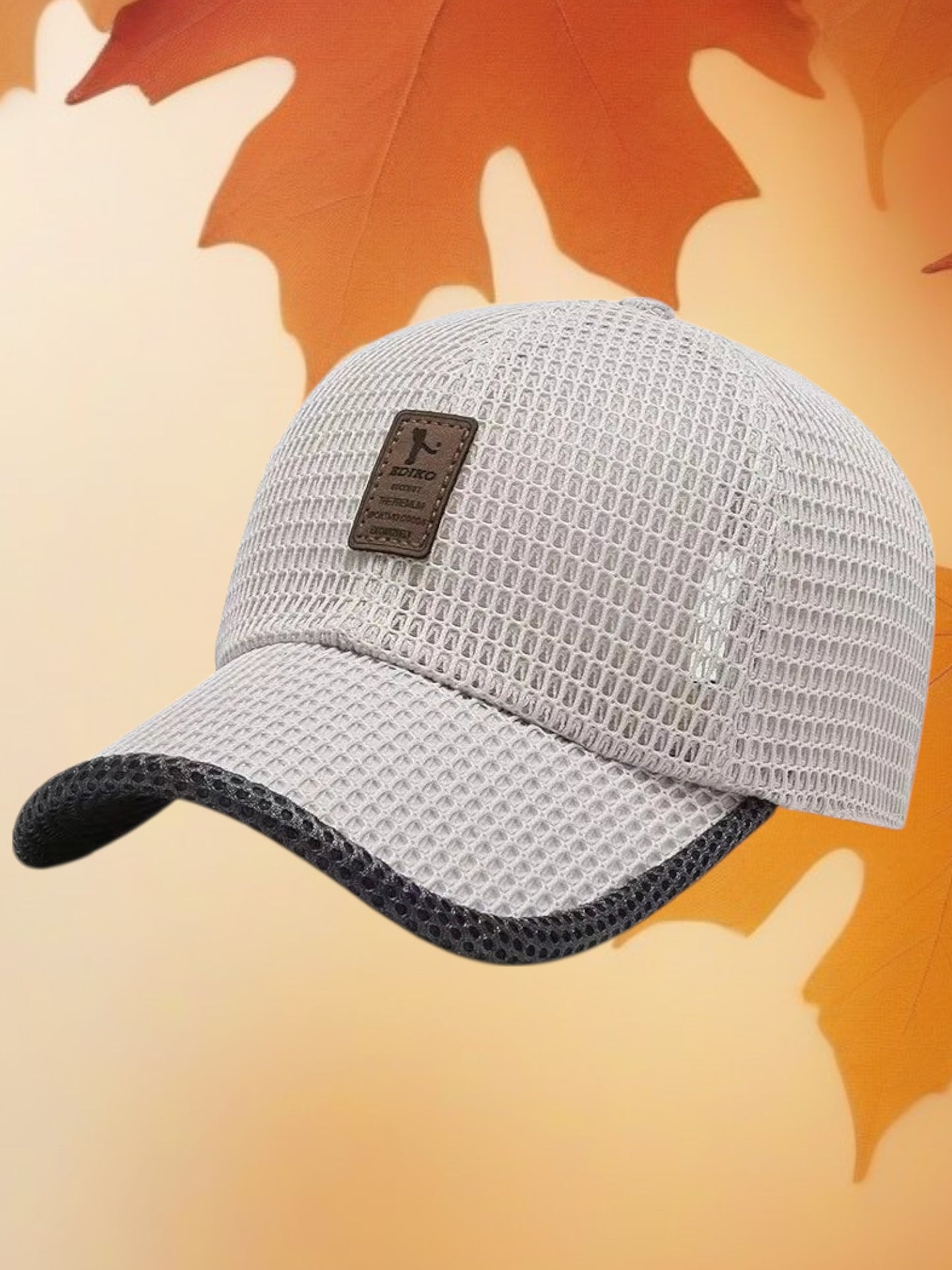 Atmungsaktive Snapback-Cap mit klassischem Design und verstellbar | Khaki