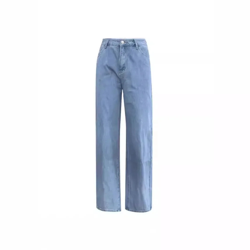 Baggy Jeans Damen | Mittlere Taille Retro-Look | Lässig 3