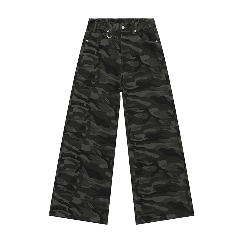 Baggy Jeans Herren, Hohe Taille, Lockere Passform | Retro Stil 0