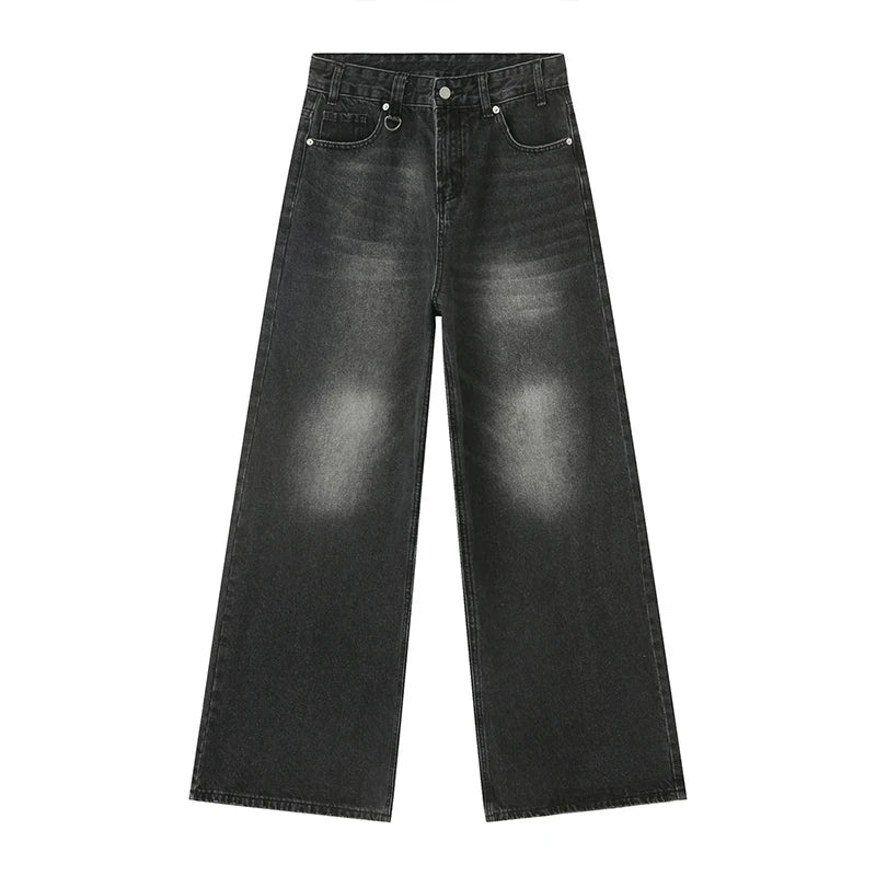Baggy Jeans Herren, Hohe Taille, Lockere Passform | Retro Stil 4