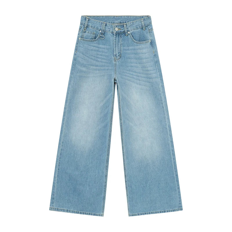 Baggy Jeans Herren, Hohe Taille, Lockere Passform | Retro Stil 5