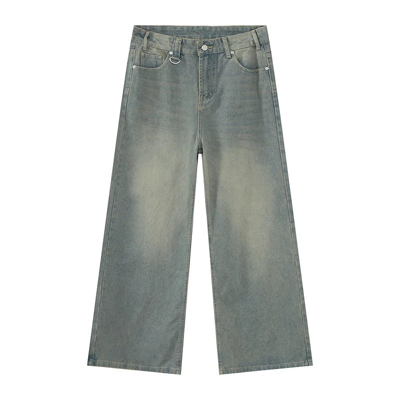 Baggy Jeans Herren, Hohe Taille, Lockere Passform | Retro Stil 8