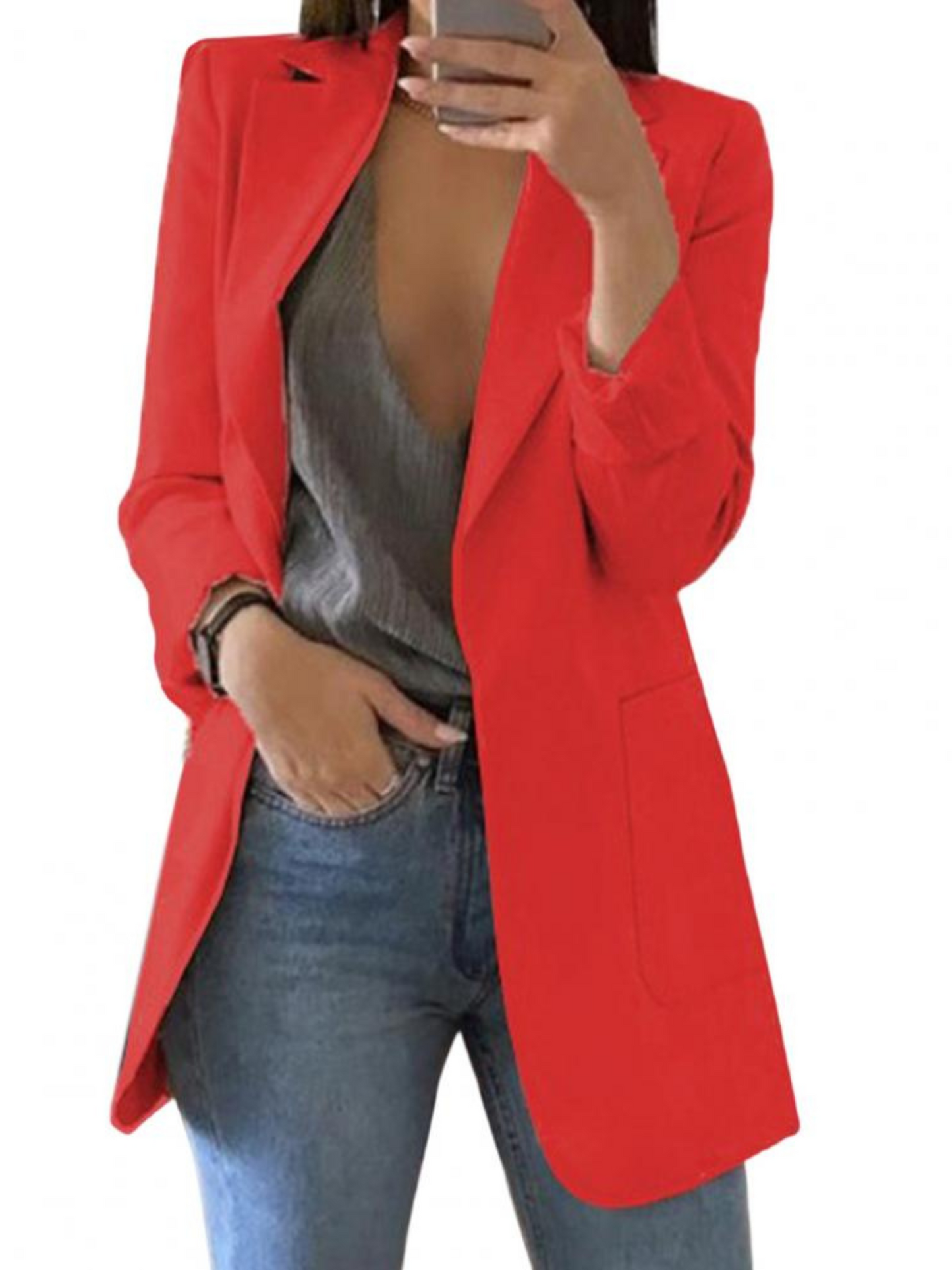 Blazer für Damen, Tailored Fit, | Langarm 4