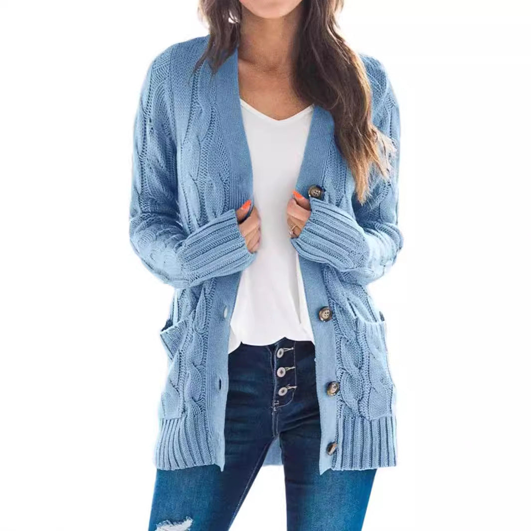 Cardigan Damen, Entspannte Passform, Lange Ärmel | Vielseitig 4