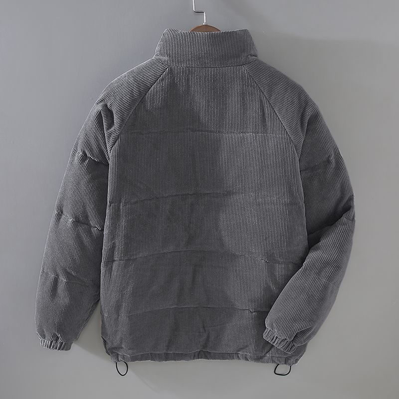 Cordjacke für Herren | Durchgehender Reißverschluss | Winter 1