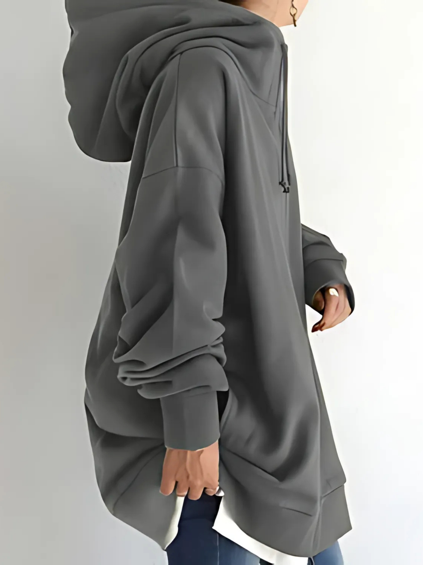 Damen-Kapuzenpullover mit Reißverschluss | mit Taschen 1
