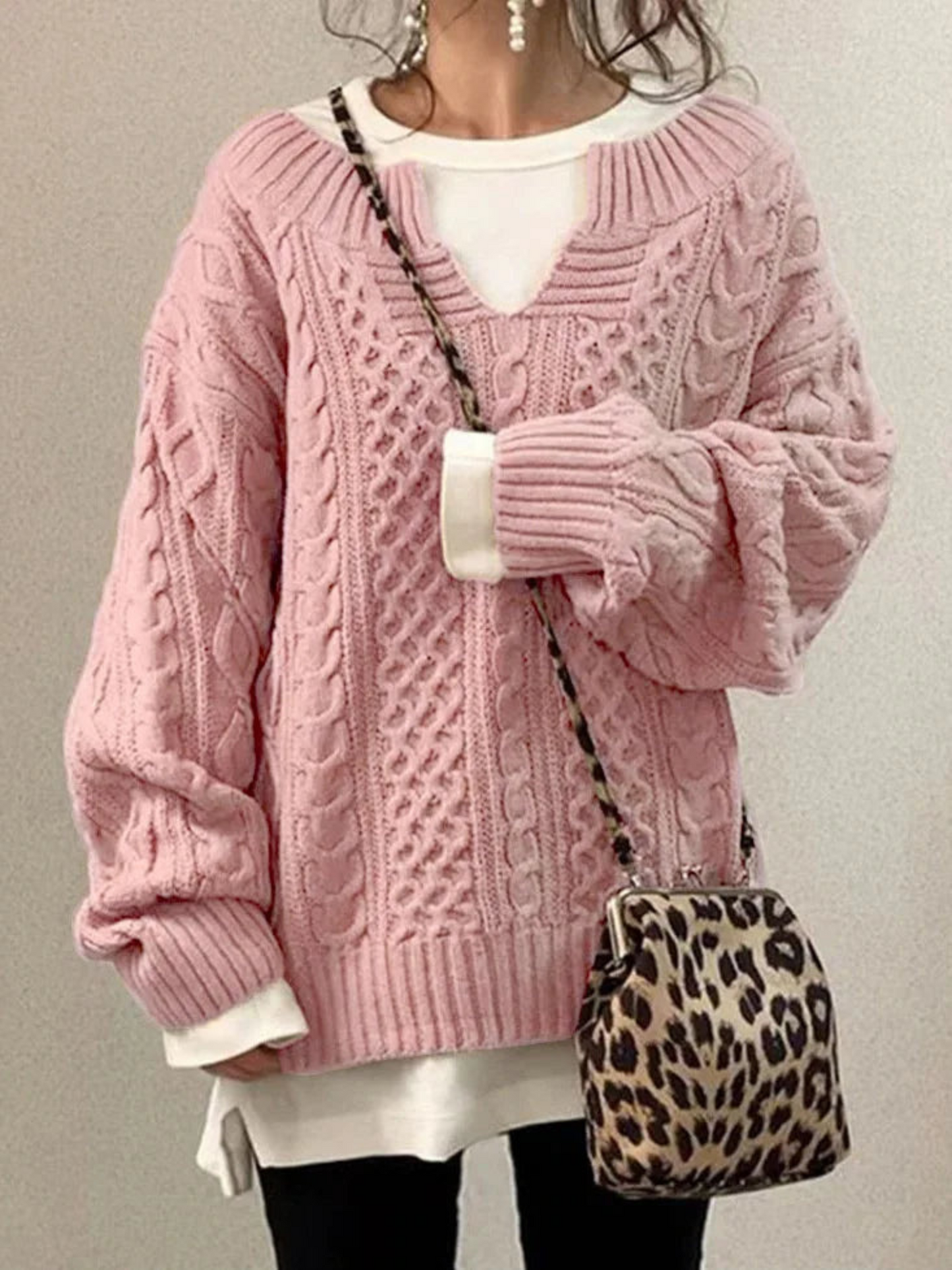 Damen Strick-Sweatshirt | Lockere Passform 4