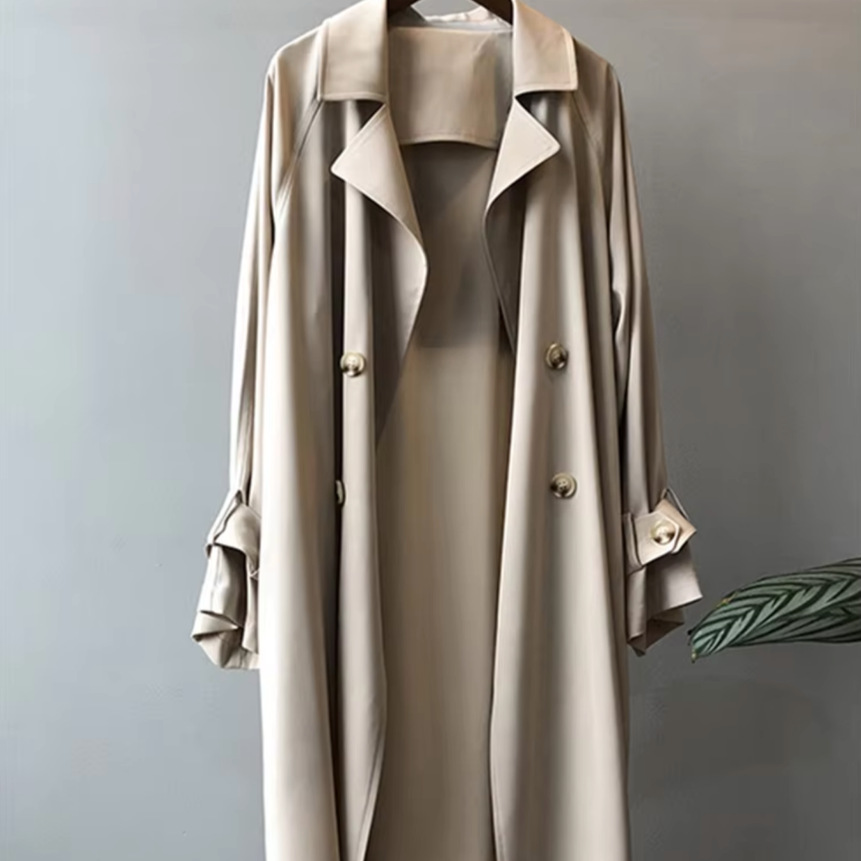 Damen Trenchcoat Wasserfest Doppelreihig | Übergangsjacke 1