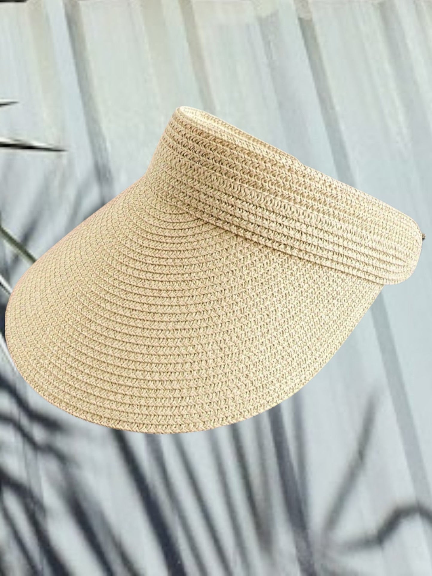 Damen faltbare breite Krempe Sonnenvisier - tragbarer UV -Schutz 4