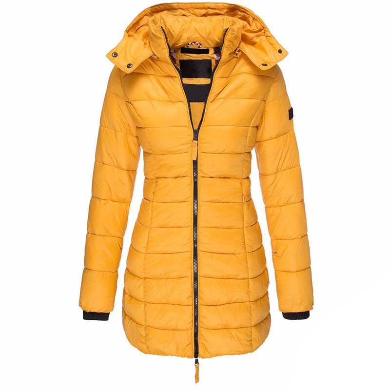 Daunenjacke mit Kapuze für Damen | Leicht | Winter 1