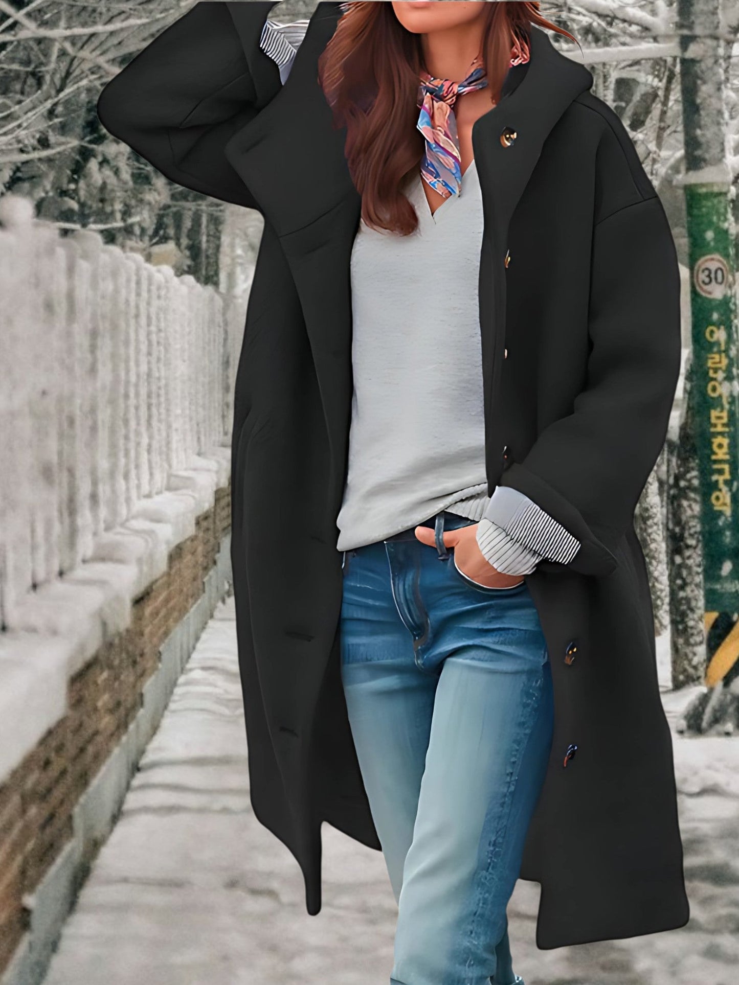 Dicker Wintermantel | Button Up 2