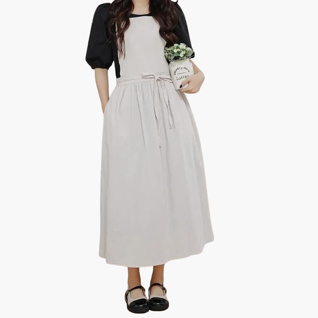 Dirndl Kleid Damen | Figur-Hugging, Klassisches Design | Festliches Outfit | 2
