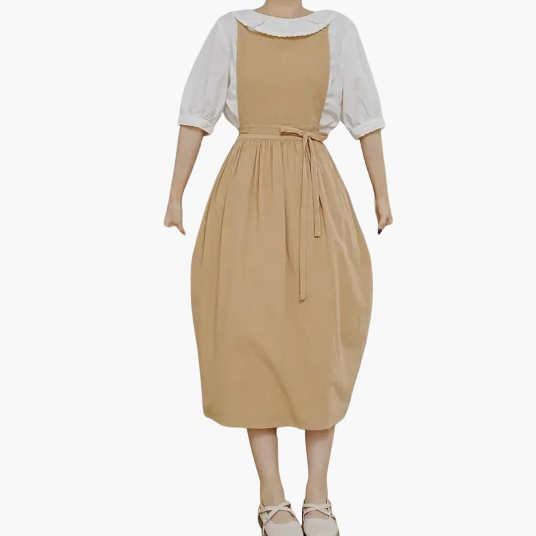 Dirndl Kleid Damen | Figur-Hugging, Klassisches Design | Festliches Outfit | 3