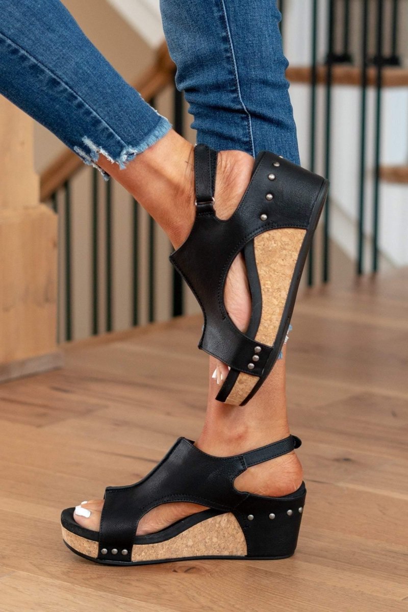 Keilsandalen Damen | Korkabsatz & Ergonomischer Komfort