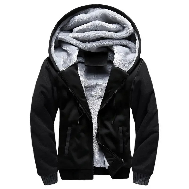 Fleecejacke für Herren | Kapuze, Winter 6