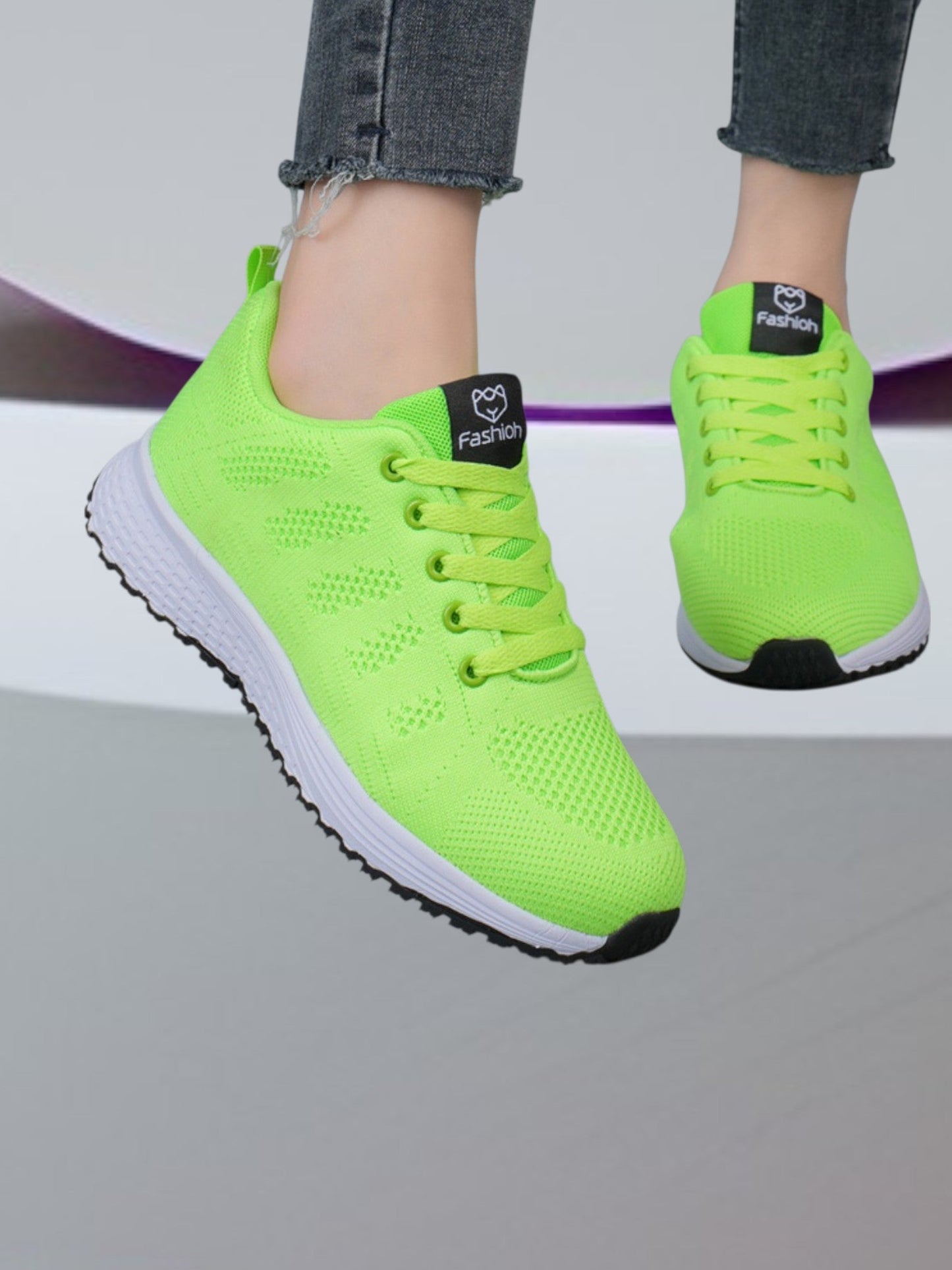 Frauen -Sneaker mit sicheren Passform und leichten Sohle 2