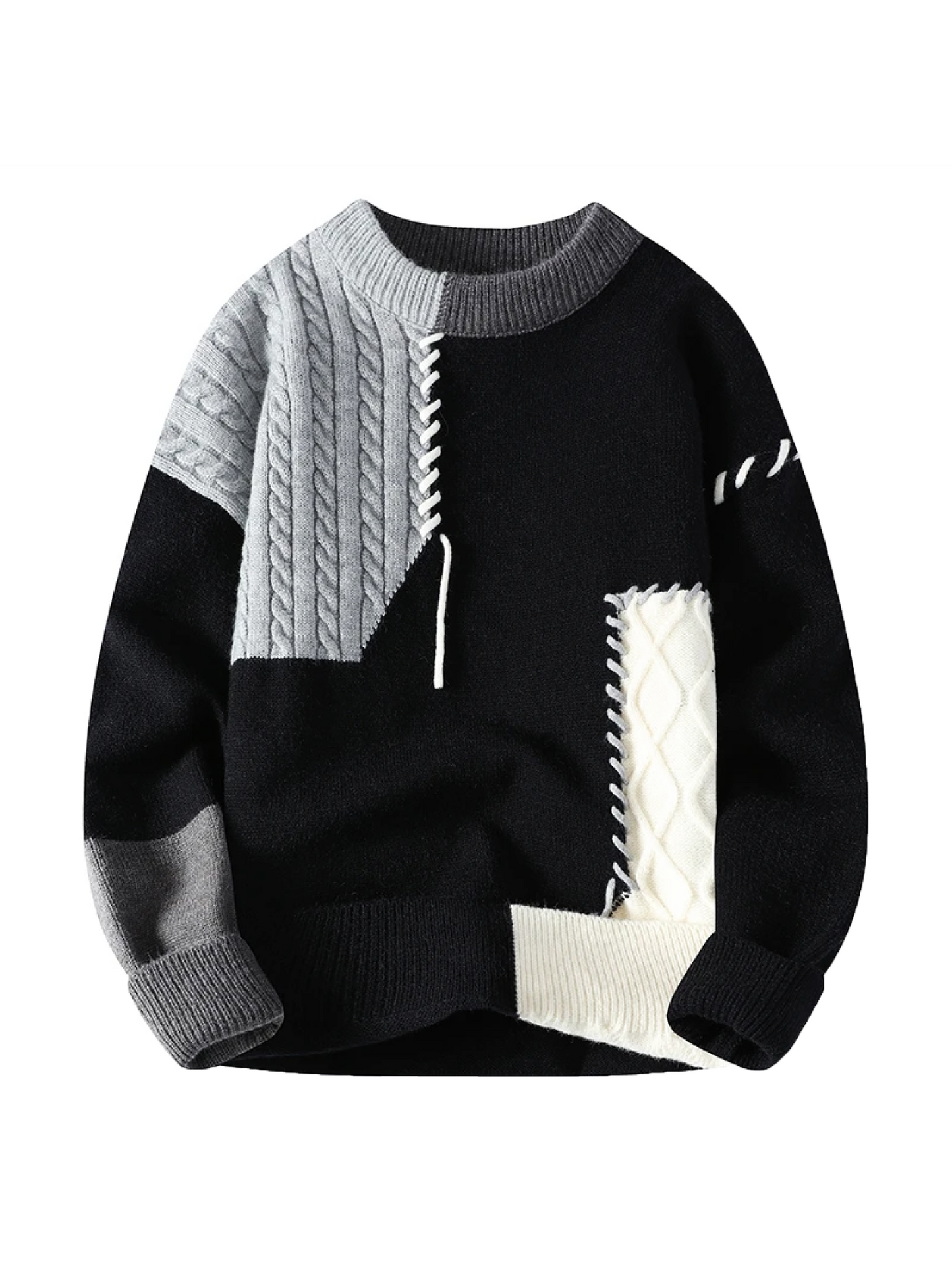 Grobstrickpullover für Damen & Herren | Strukturiertes Design 2