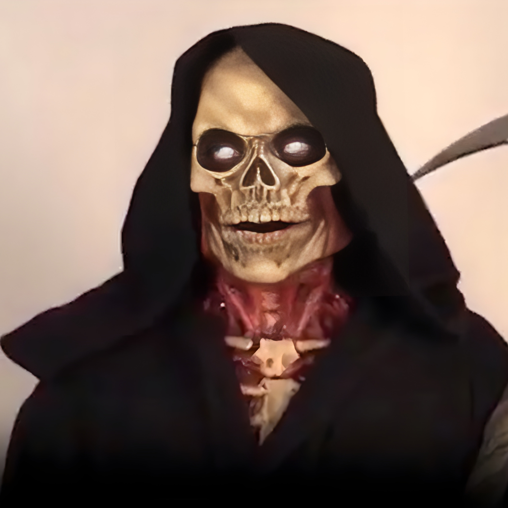 Gruselige Totenkopfmaske™️ | Mach dich bereit für ein frühes Halloween 6