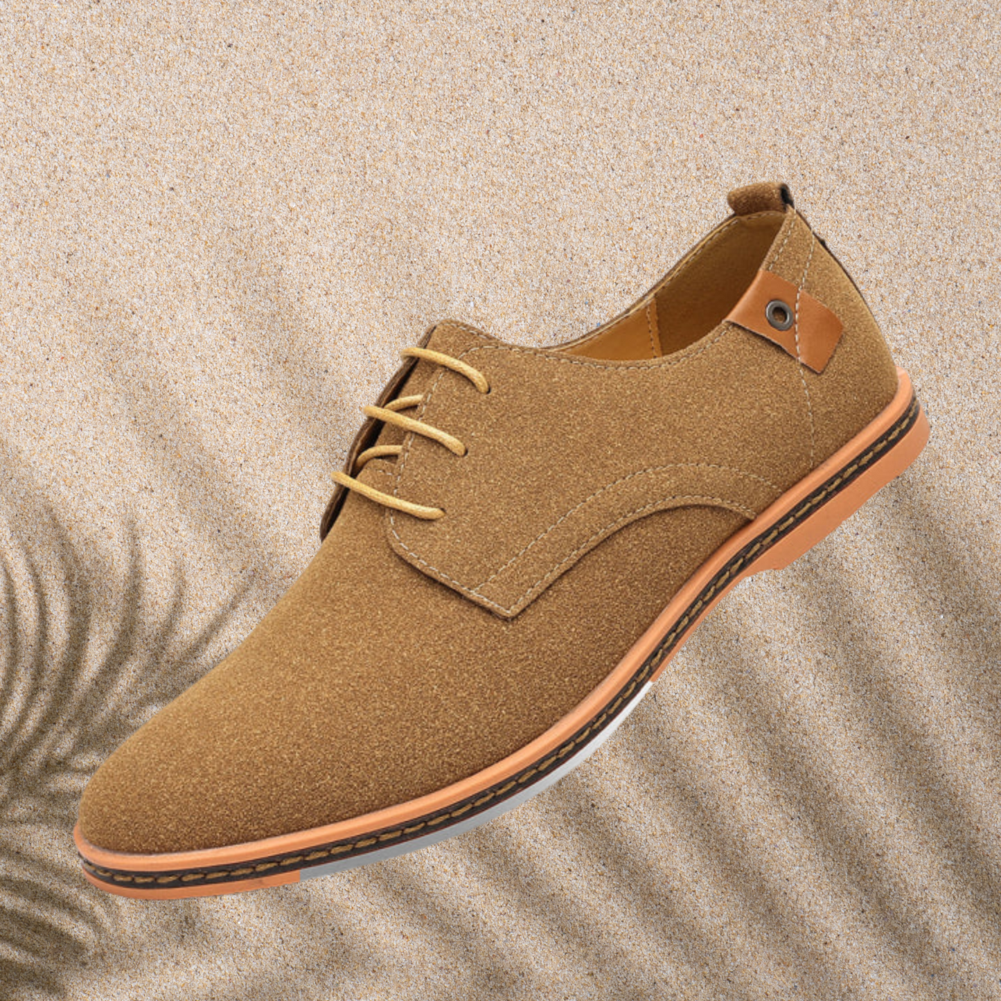 Herren Schnürschuhe – Gepolstert, Vielseitig und Farbig wählbar | Braun