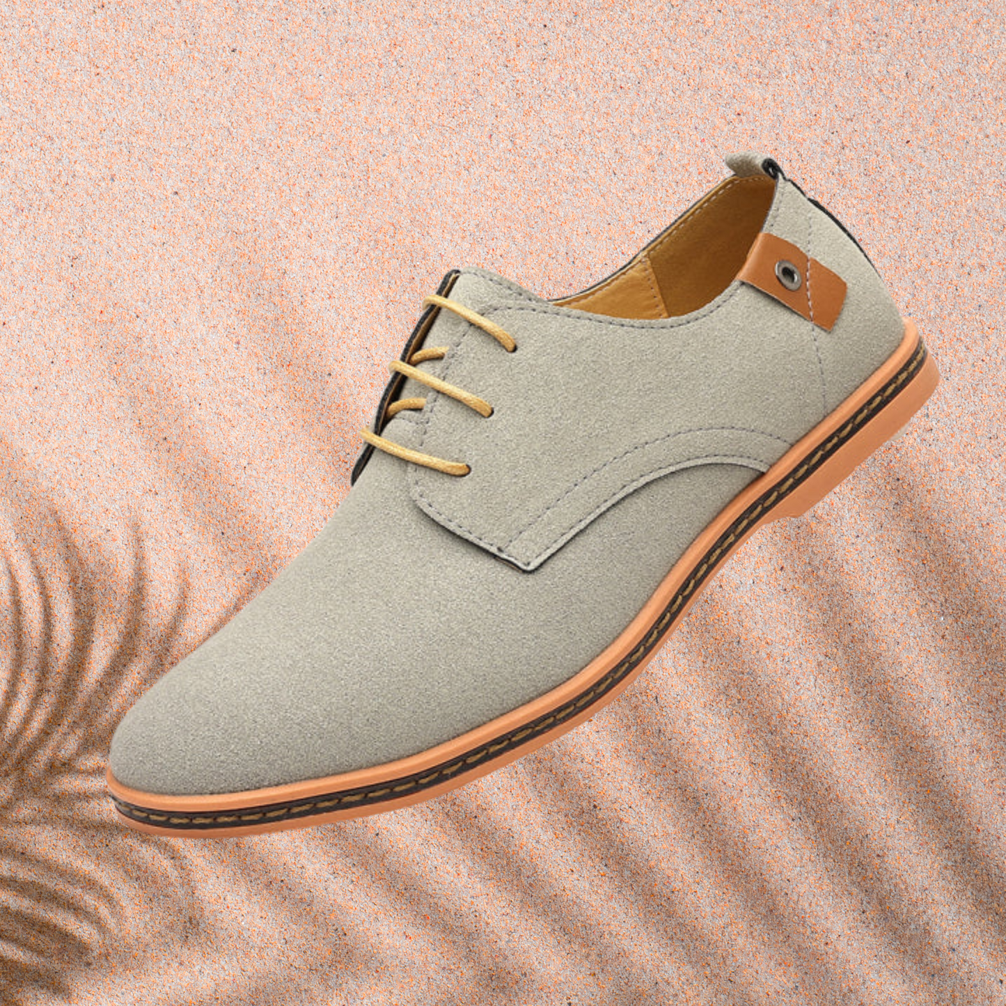 Herren Schnürschuhe – Gepolstert, Vielseitig und Farbig wählbar | Grau