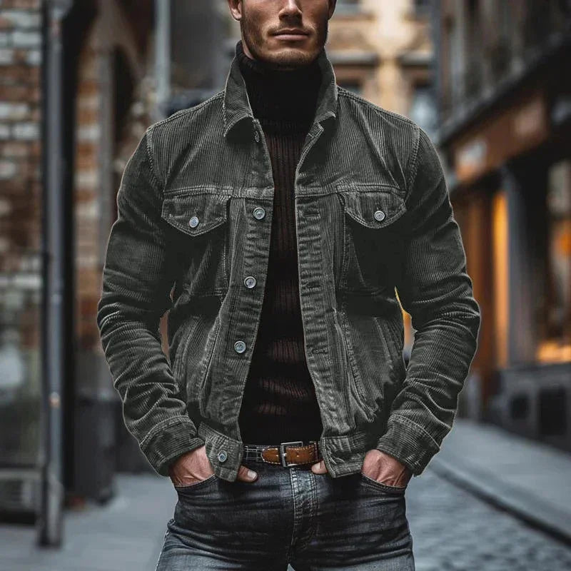 Herrenjacke, Vintage, Relaxed Fit | Lange Ärmel 3