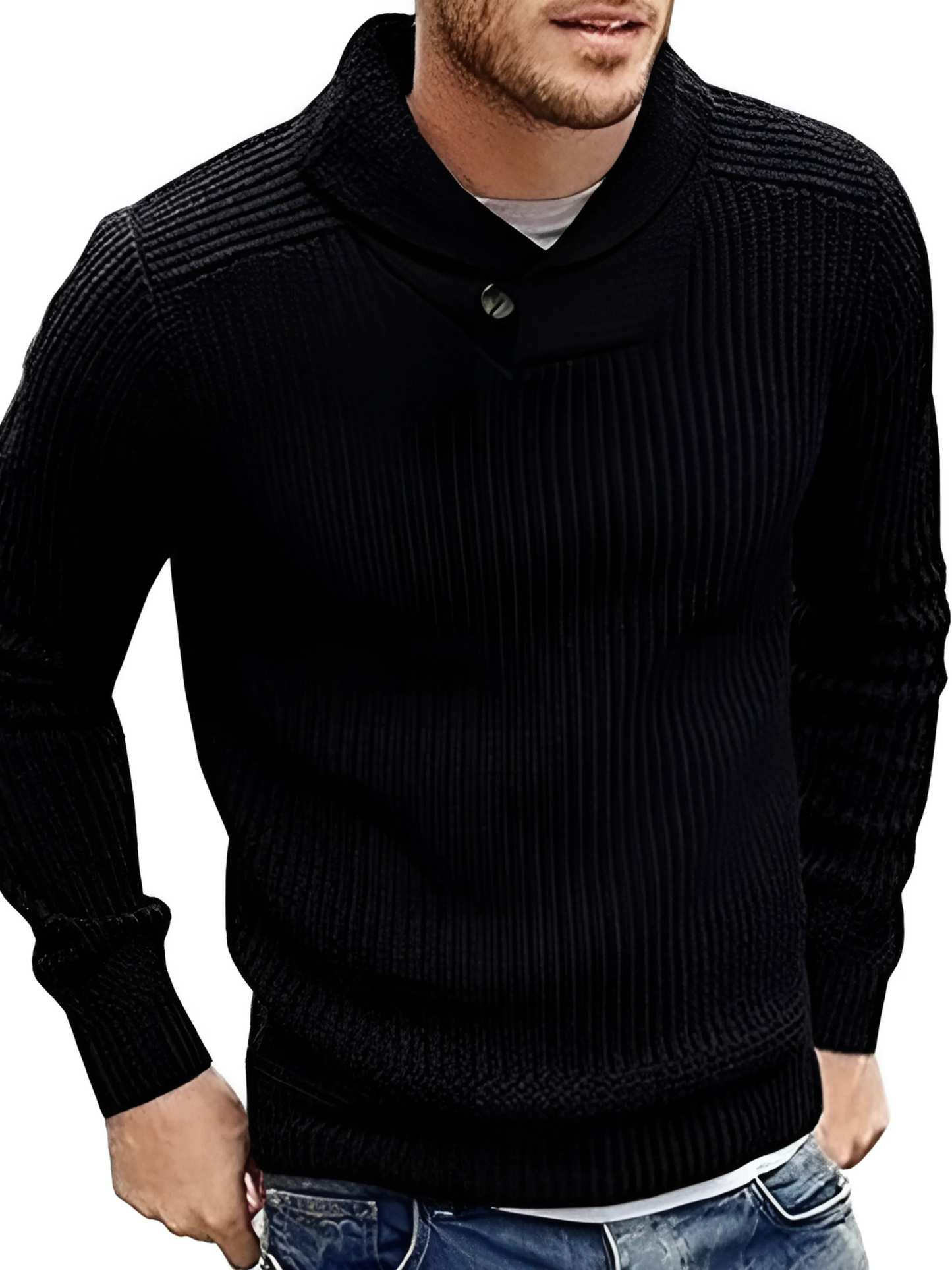 Herrenpullover, Strick, Relaxed Fit | Winter 2