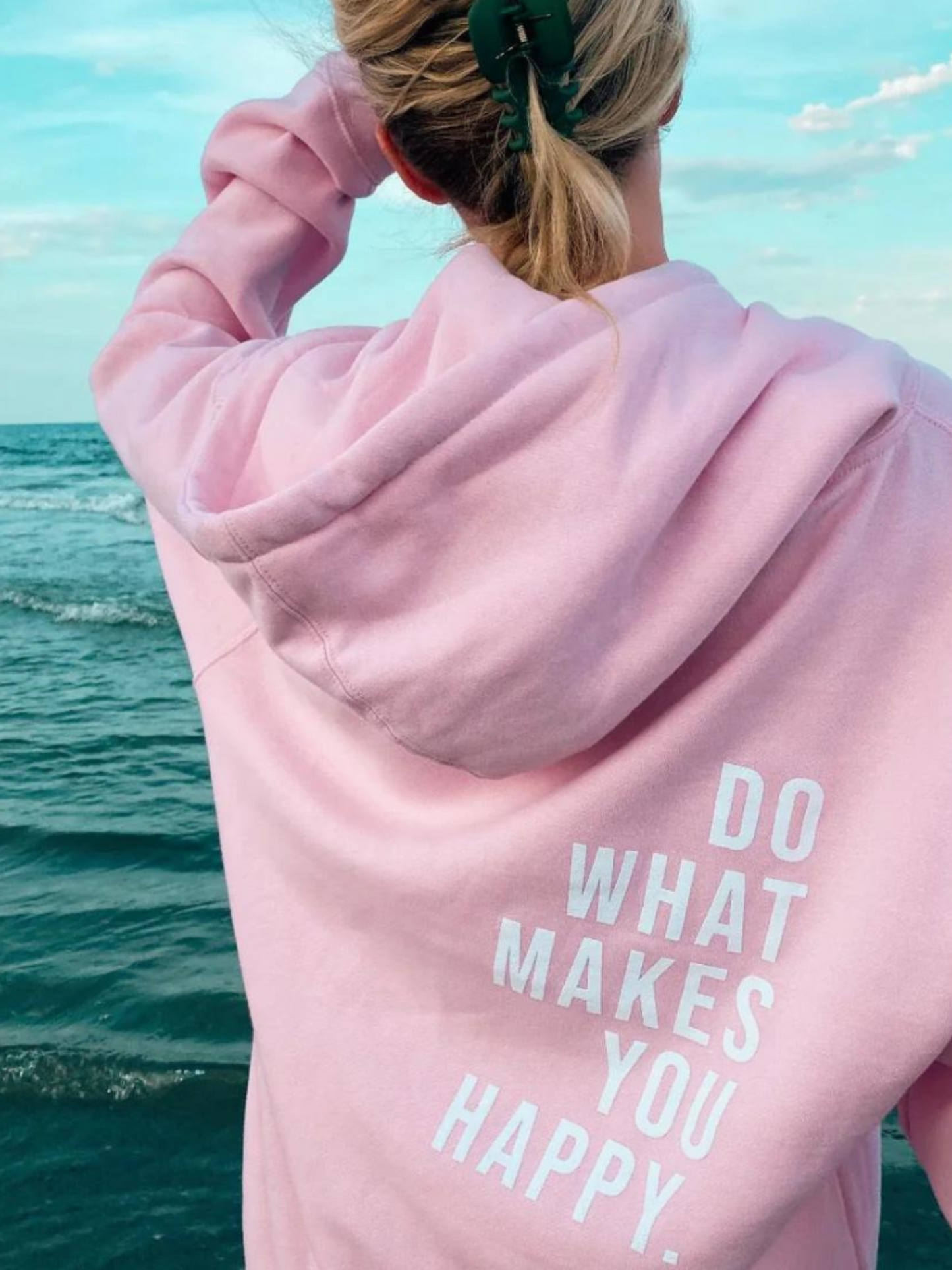 Hoodie mit Buchstabendruck für Damen | Bequem 0