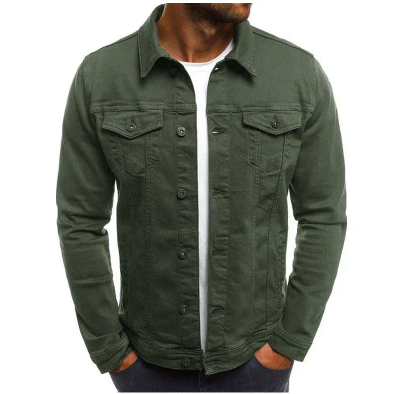 Jeansjacke für Herren | Taillierte Passform, strapazierfähiger Denim 1
