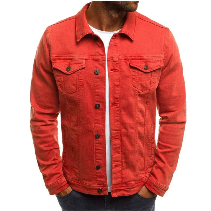 Jeansjacke für Herren | Taillierte Passform, strapazierfähiger Denim 4