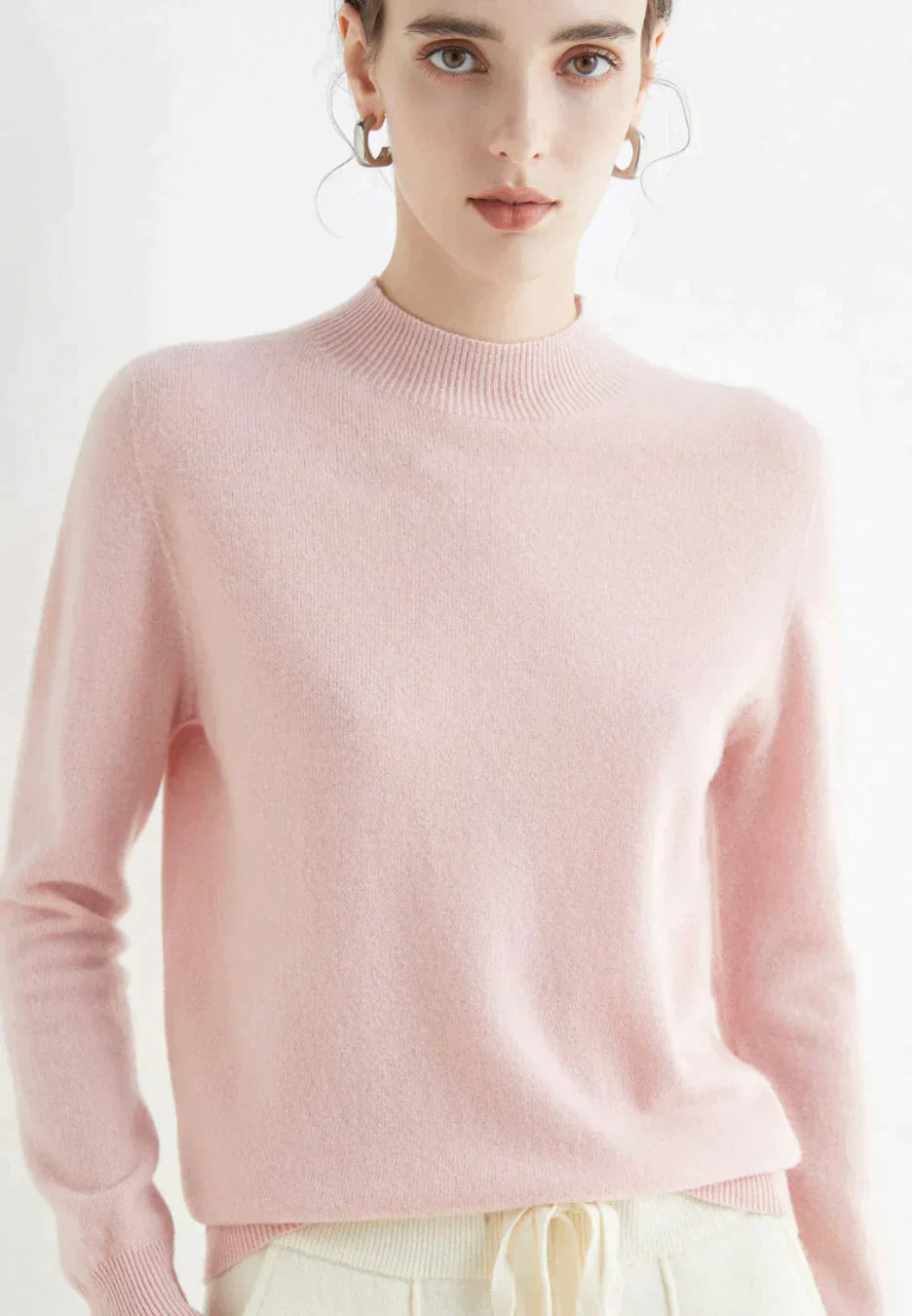 Kaschmirpullover Damen | Gemütliche Passform, Langarm 2