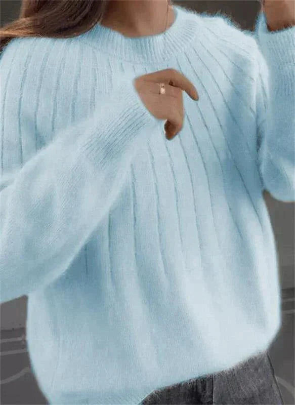 Kaschmirpullover für Damen | Eleganter Langarm 5