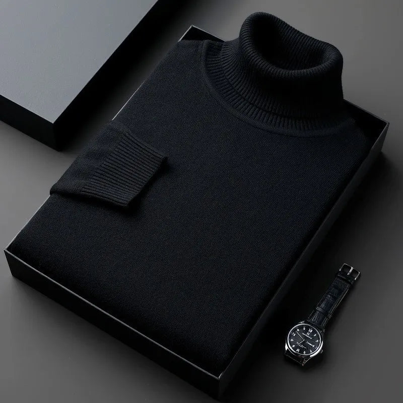 Kaschmirpullover für Herren | Rollkragen, Classic Fit 1