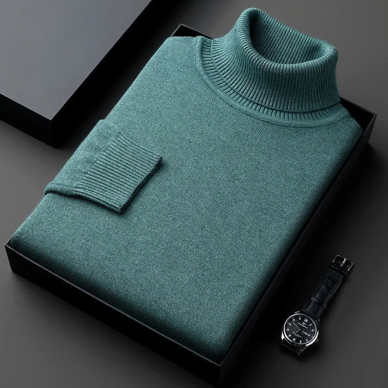 Kaschmirpullover für Herren | Rollkragen, Classic Fit 2