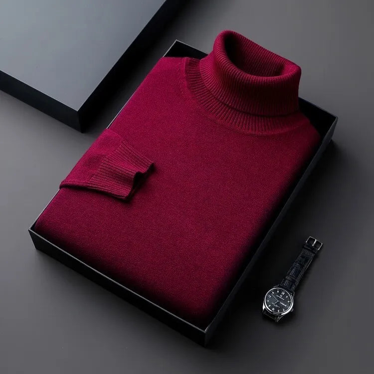 Kaschmirpullover für Herren | Rollkragen, Classic Fit 3