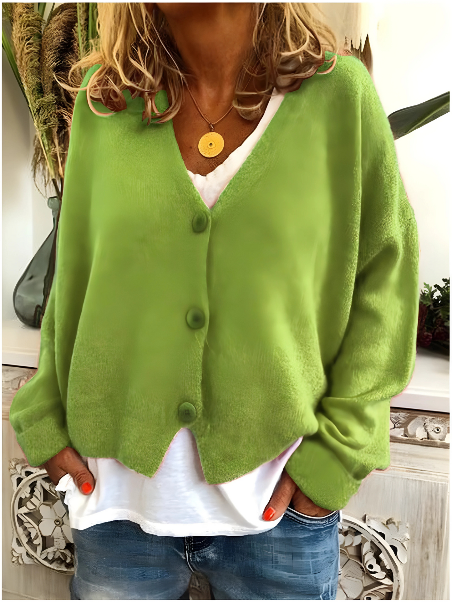 Langer Cardigan für Damen | Relaxed Fit 3
