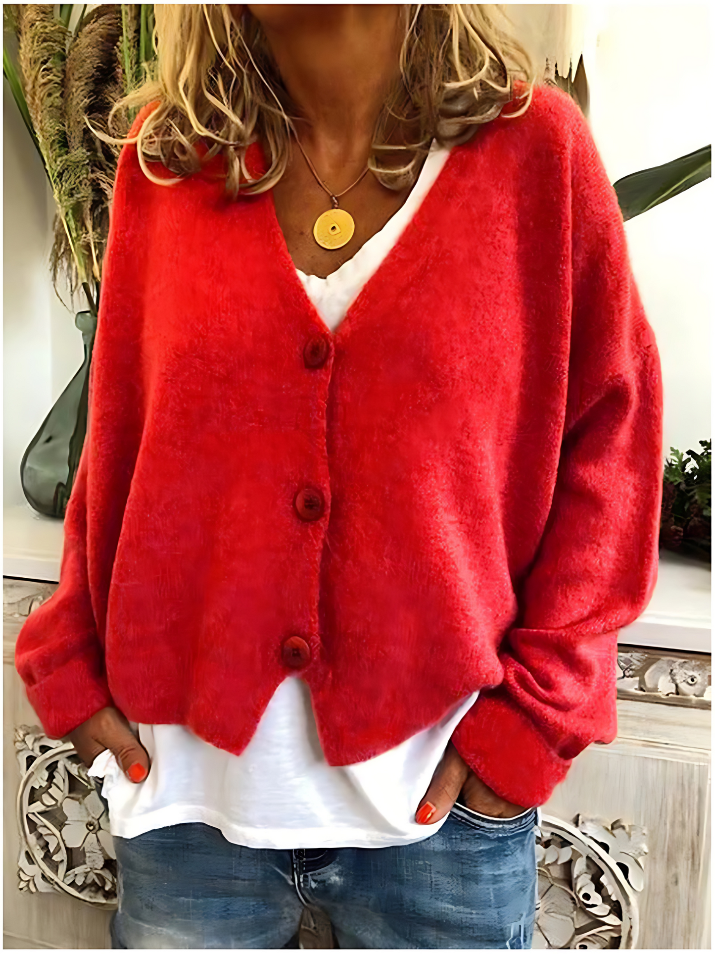 Langer Cardigan für Damen | Relaxed Fit 5