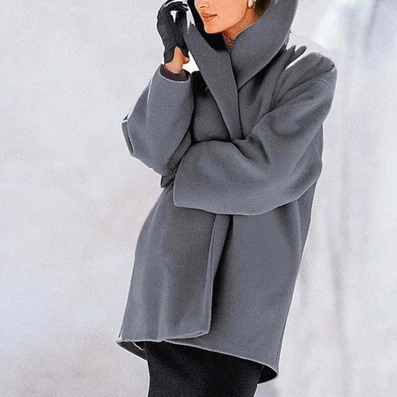 Lauren™ Wollmantel mit breitem Kragen 3