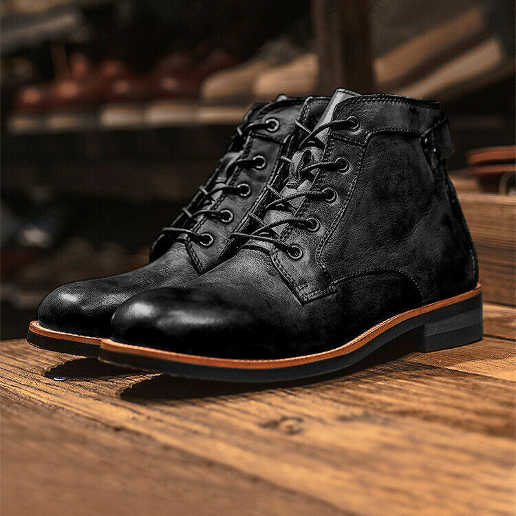 Lederstiefel für Herren | Rutschfest 0