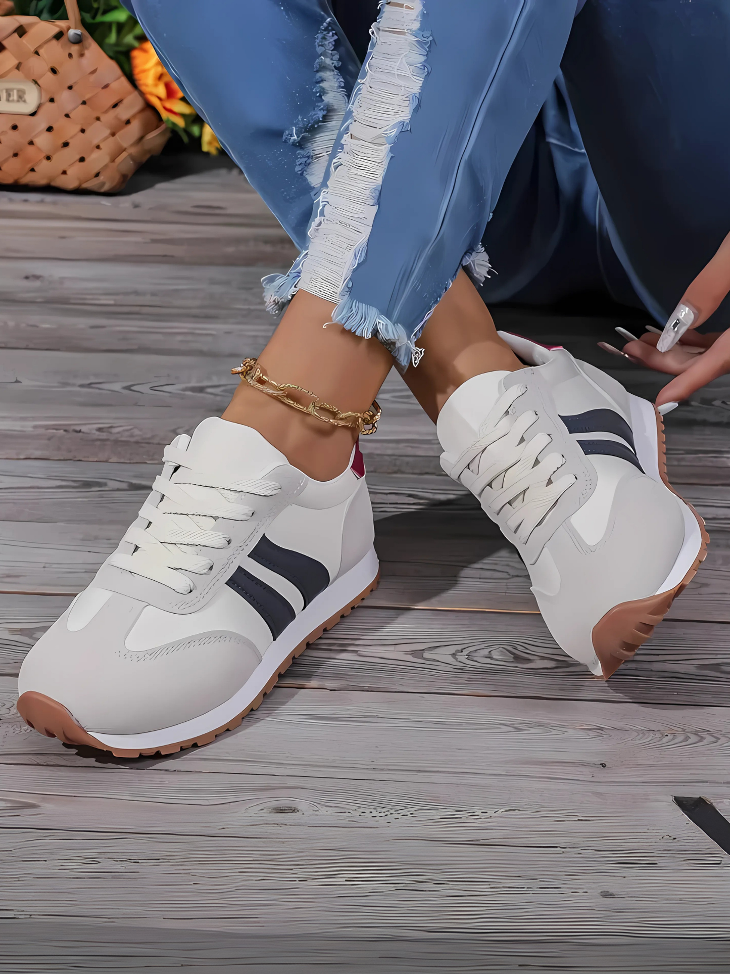 Leichte orthopädische Sneakers | Gepolsterte Innensohle 2