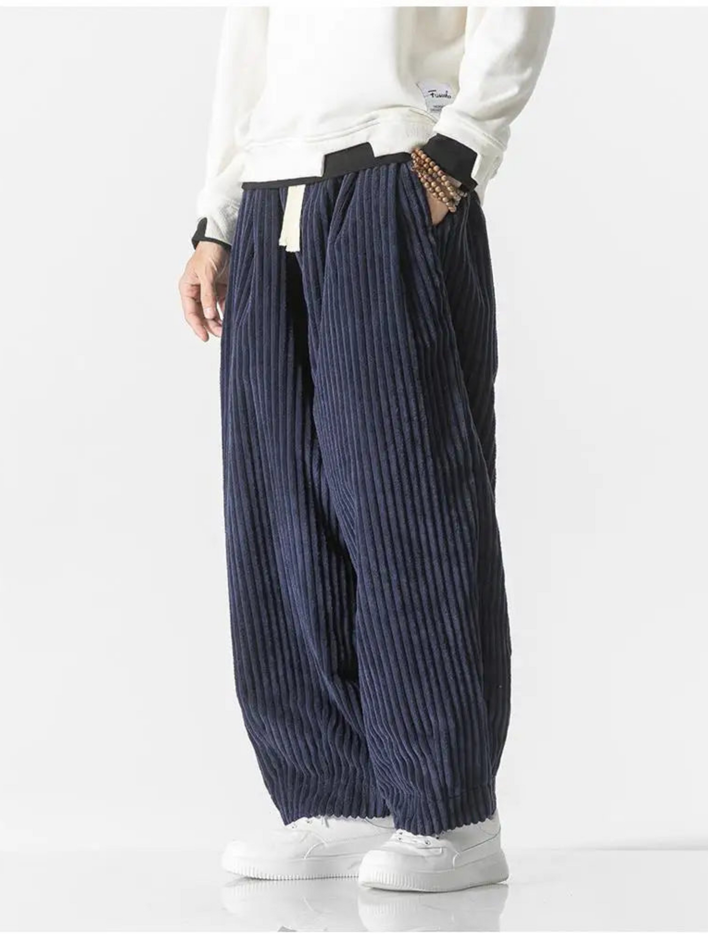 Lockere, gerade geschnittene Hose für Herren | Relaxed Fit 4