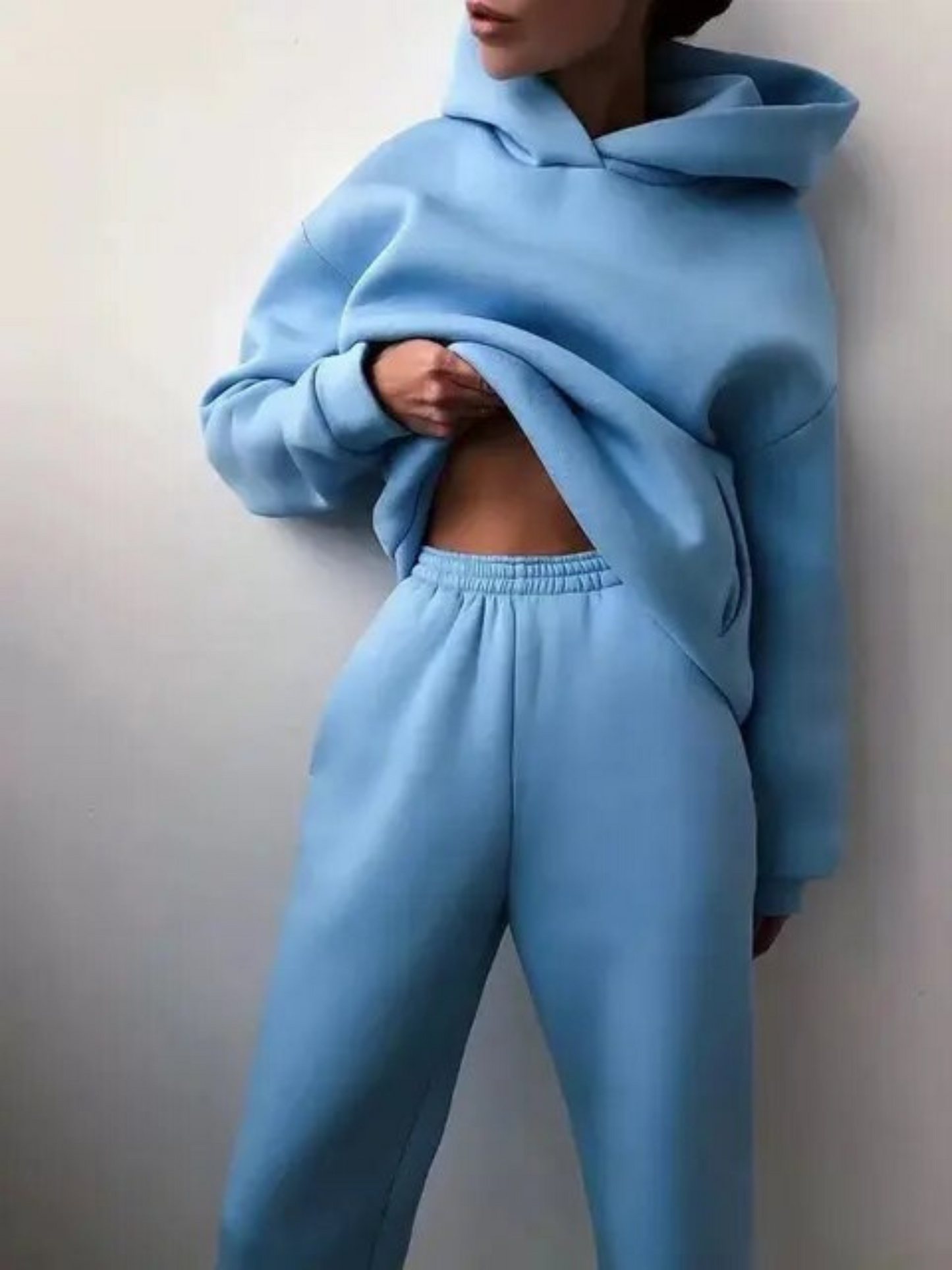 Loungewear-Set | Kuscheliger Hoodie & Jogginghose 12