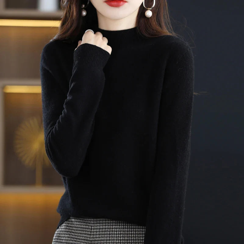 Merinowollpullover für Damen | Slim Fit 1