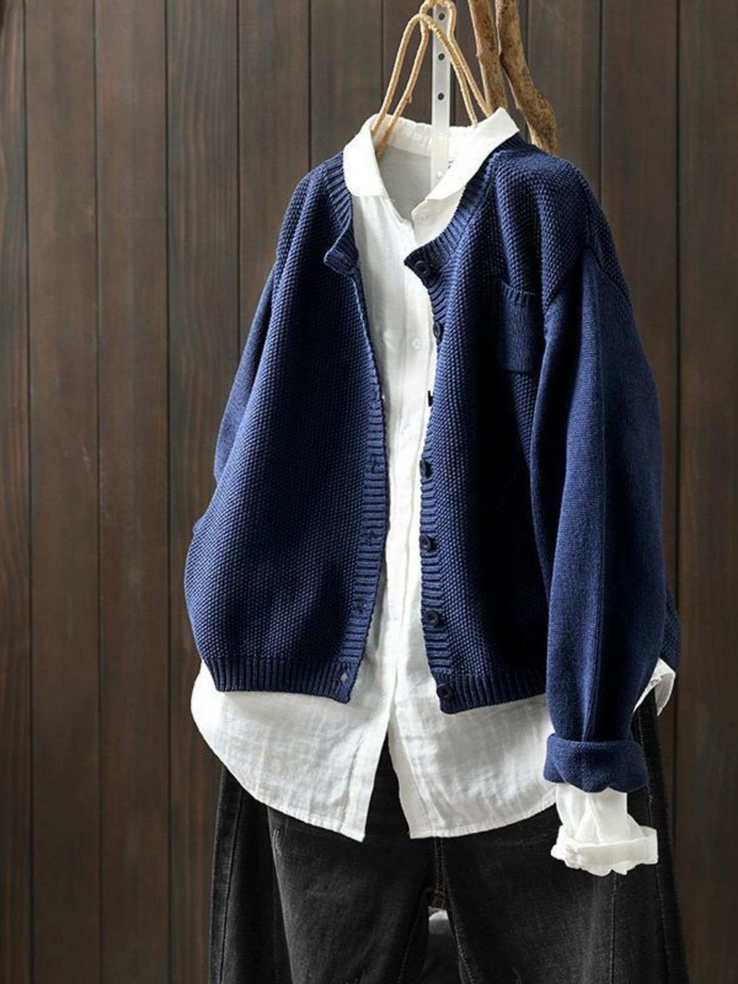 Oversize-Cardigan für Damen | Langarm 3