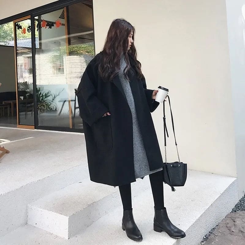 Oversize-Trenchcoat für Damen | Wollmischung 1