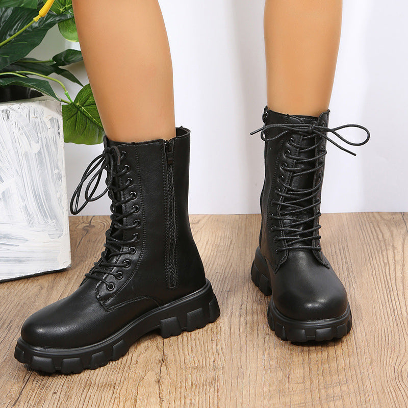 Plateau Schuhe für Damen | Mittelhoher Blockabsatz | Komfortabel 1