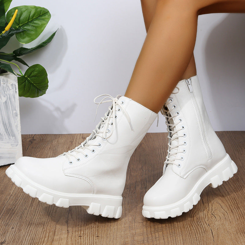 Plateau Schuhe für Damen | Mittelhoher Blockabsatz | Komfortabel 2