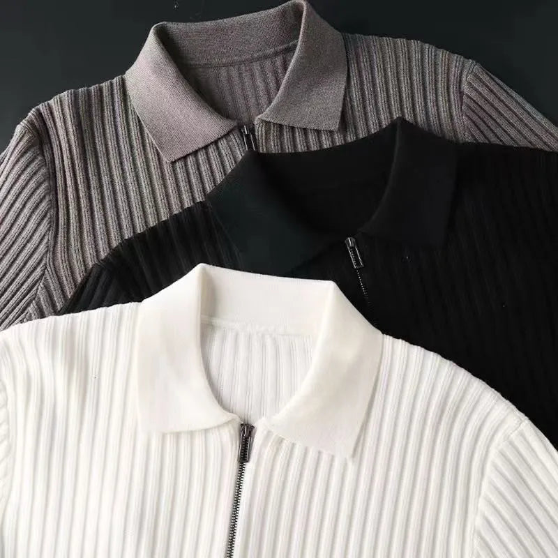 Polopullover für Herren, Reißverschluss | Winter 3